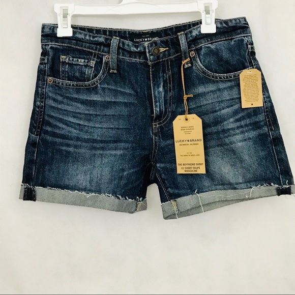 lucky boyfriend shorts